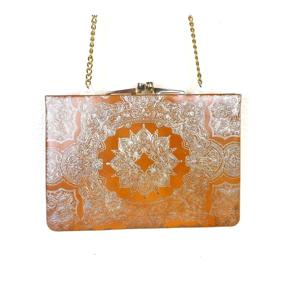 Vintage Cocktail Evening Bag Crossbody Metallic Fairy Regency Clutch Gala Party